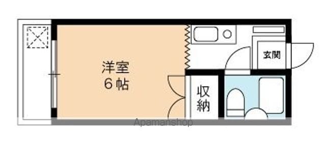 フラワーハイツの間取り写真