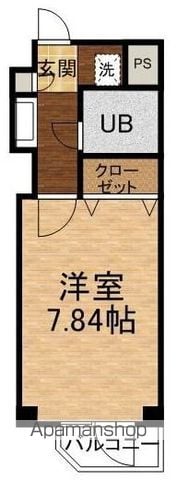 カンファーコートの間取り写真