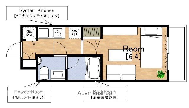 LUMINOUS桜川の間取り写真