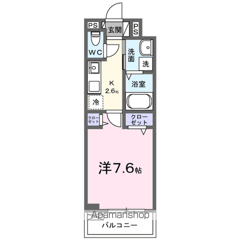 アリビオガーデン 205 ｜ 千葉県船橋市西船７丁目3-13（賃貸アパート1K・2階・27.02㎡） その2