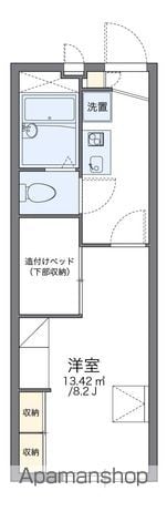レオパレスコンフォールIIの間取り写真