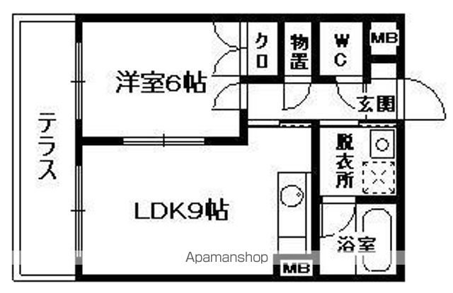 グランマコイ柚須の間取り