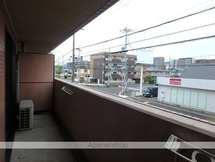 ジュネス堅田[1LDK/39.68m2]のバルコニー