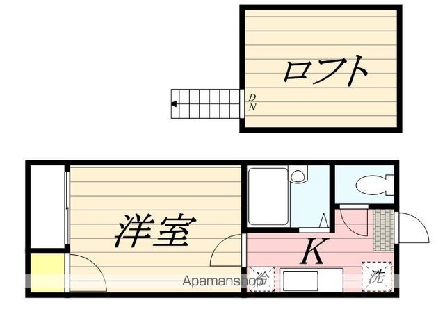 パルム南福岡の間取り写真