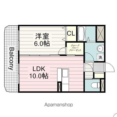 同じ建物の物件間取り写真 - ID:208009310505