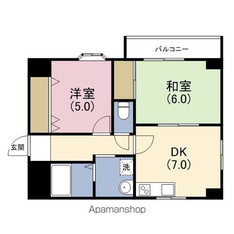サニーパレス山口の間取り写真