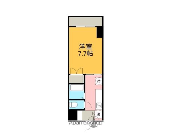 中央ロイヤルマンションの間取り写真