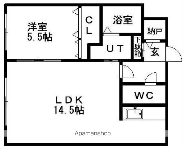 プレステージ知事公館の間取り写真