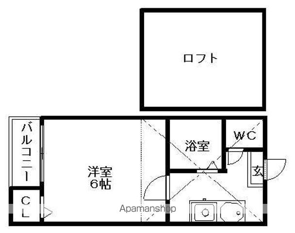 リバティー川名の間取り写真