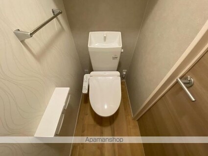 カルテット　Ｂ棟[1LDK/43.61m2]のトイレ