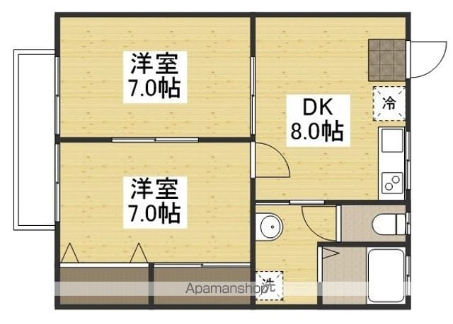 シャンポールIIIの間取り写真