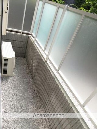 ＮＳＧＡＴＥ二子玉川[1K/20.1m2]のバルコニー