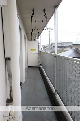角内マンション[2LDK/65.49m2]のバルコニー