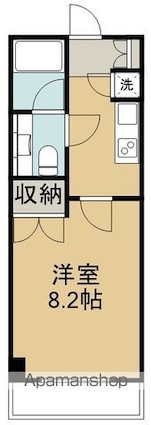 コンフォートＥＸＥ新田ステーション[1K/29m2]の間取図