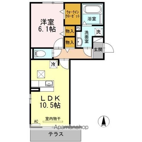 セジュールクレアの間取り写真