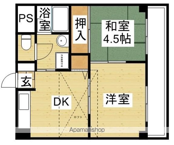グレイス21の間取り写真