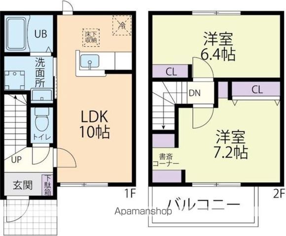 メゾン・リヴィエールの間取り