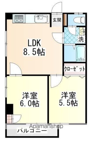 重谷ビルの間取り写真