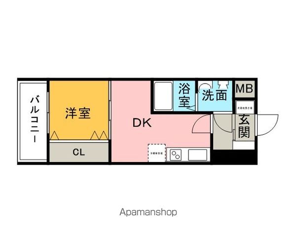 【アリビオ天神南の間取り】