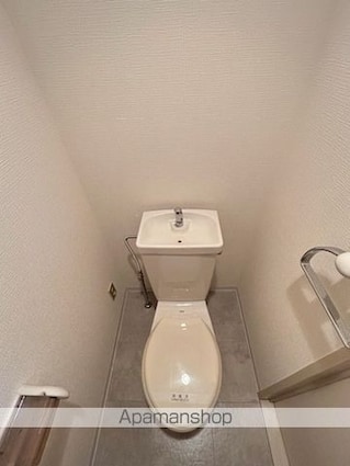 滋賀県大津市大萱１丁目[1K/25.76m2]のトイレ