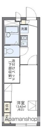 東京都杉並区堀ノ内２丁目[1K/22.35m2]の間取図
