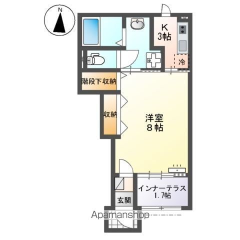 スカイガーデン六軒屋の間取り写真