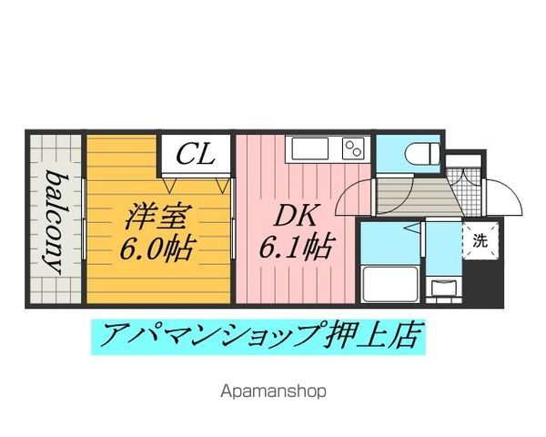 クレアールフレスカの間取り写真