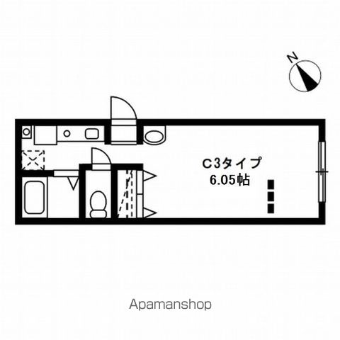 レジディア駒沢大学の間取り写真