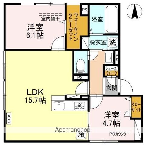 HERETIERRAの間取り写真