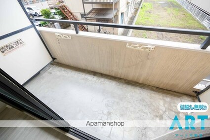 ロイヤルコートⅡ[1K/28.8m2]のバルコニー
