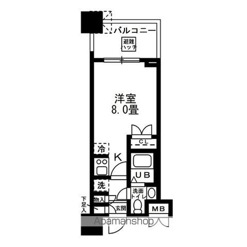 レジディア錦糸町の間取り写真