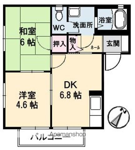 サリーゼ名田の間取り写真