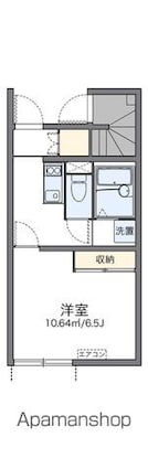 レオネクストトワイライト時季[1K/23.27m2]の間取図