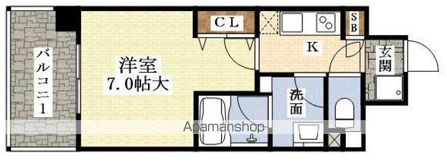 新大阪南グランドマンションの間取り写真