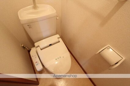 リバーウエスト　Ｂ[2DK/46.9m2]のトイレ