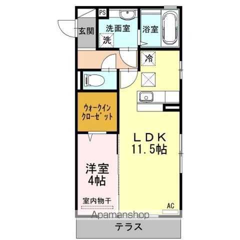 FELICE岩崎の間取り写真