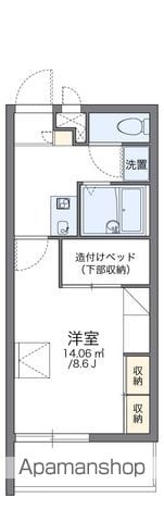 レオパレス丸ノ口の間取り写真