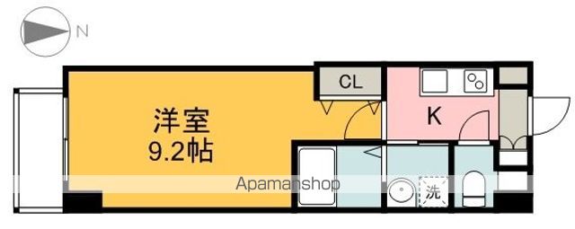 グランツ鶴見町平和大通りの間取り写真