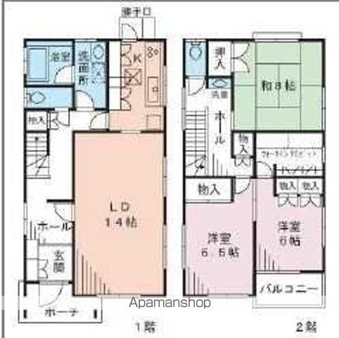 【練馬区春日町１丁目貸家の間取り】