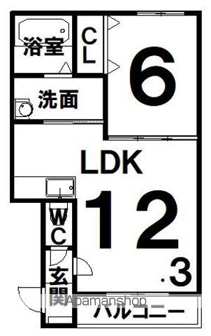 ベルエットクレールの間取り写真