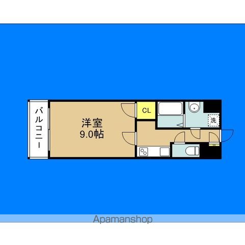 福岡市東区松香台のマンションの間取り