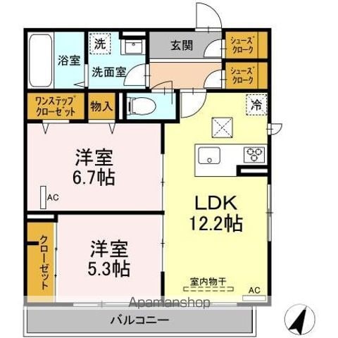 SUN HOUSEの間取り写真