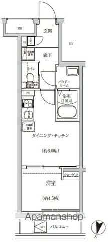 REGOLITH IKEGAMIの間取り写真