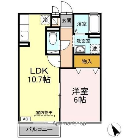 ハイツ・NOMURA ABの間取り写真