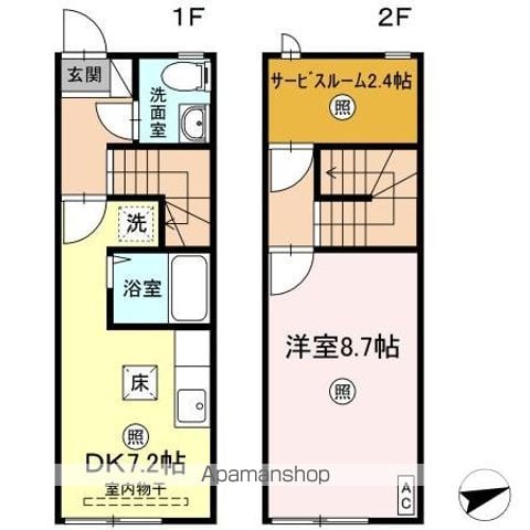 間取り：204011648369