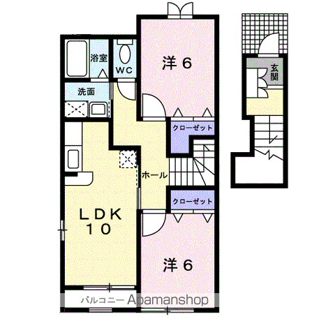 ザ・クインテッドIIの間取り写真