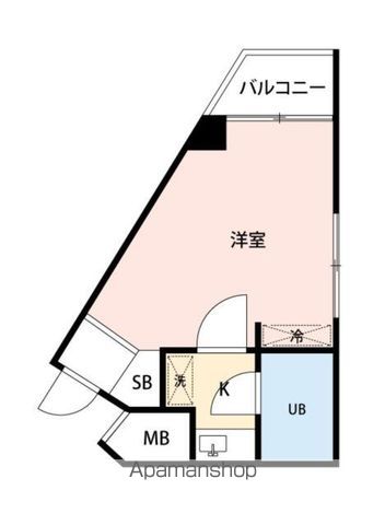 スカイコート新宿第３ 207 ｜ 東京都新宿区北新宿２丁目12-11（賃貸マンション1K・2階・16.27㎡） その18