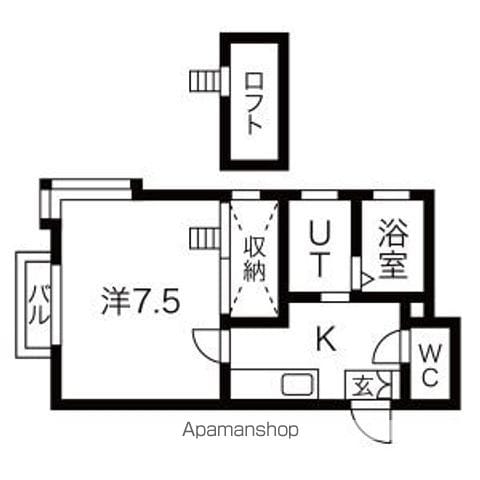 セレンディピティ3の間取り写真