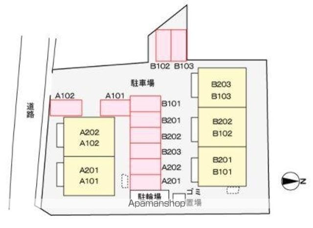 香川県高松市仏生山町甲[3DK/52.17m2]の配置図