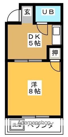 シャトウ山田の間取り写真